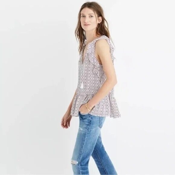 Madewell silk top - Picture 2 of 8